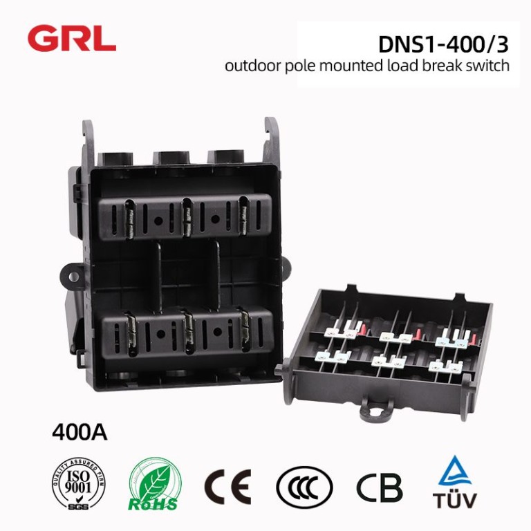 DNS1 – 400 / 3 Commutateur de rupture de charge monté sur pôle extérieur
