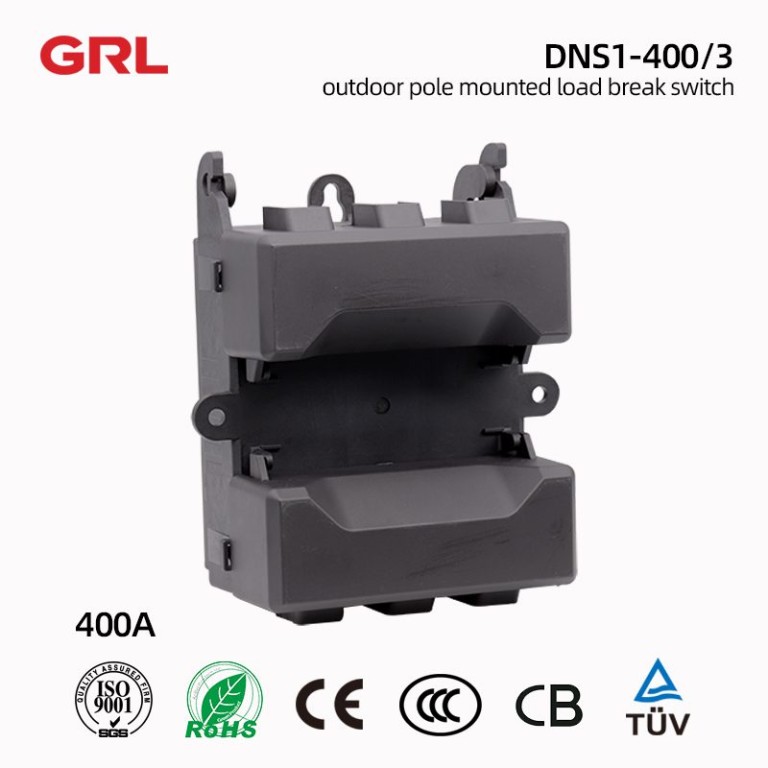 DNS1 – 400 / 3 Commutateur de rupture de charge monté sur pôle extérieur