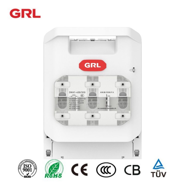 Système de barre de bus Type 400A 3 phase Déconnexion interrupteur de fusible DNH1 – 400 / 31G est un type de système de barre de bus qui est utilisé pour déconnecter le fusible.