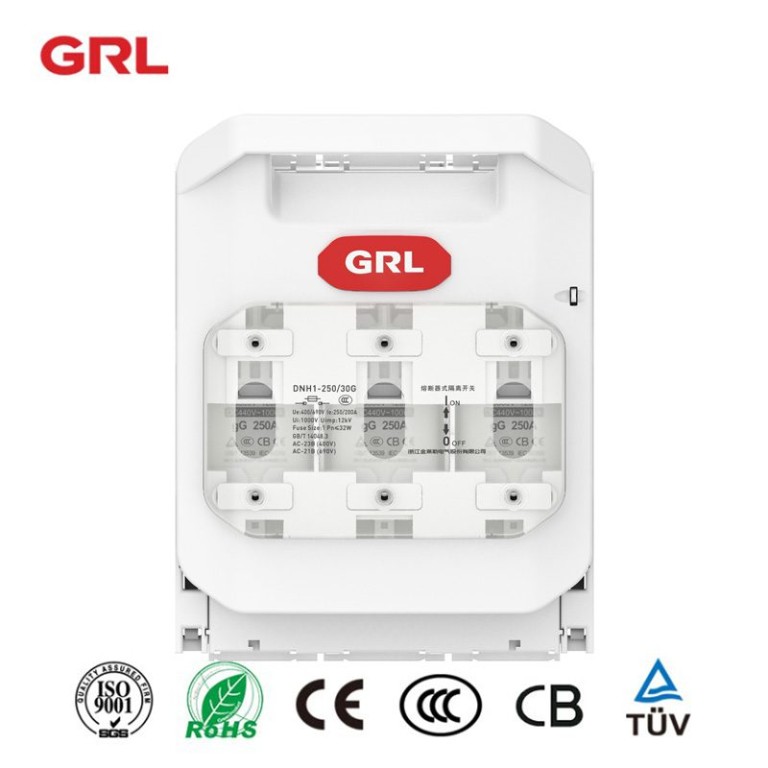 Le commutateur de déconnexion de fusible de type 250A à 3 phases DNH1 – 250 / 31G est un commutateur utilisé pour déconnecter la barre de bus.