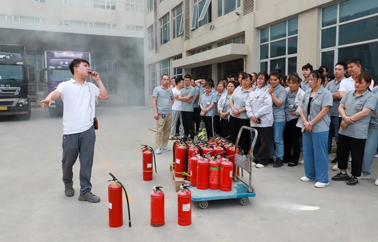 Cherissez la vie et soyez en sécurité comme le ciel| Le GRL organise une formation en sécurité incendie et un exercice incendie