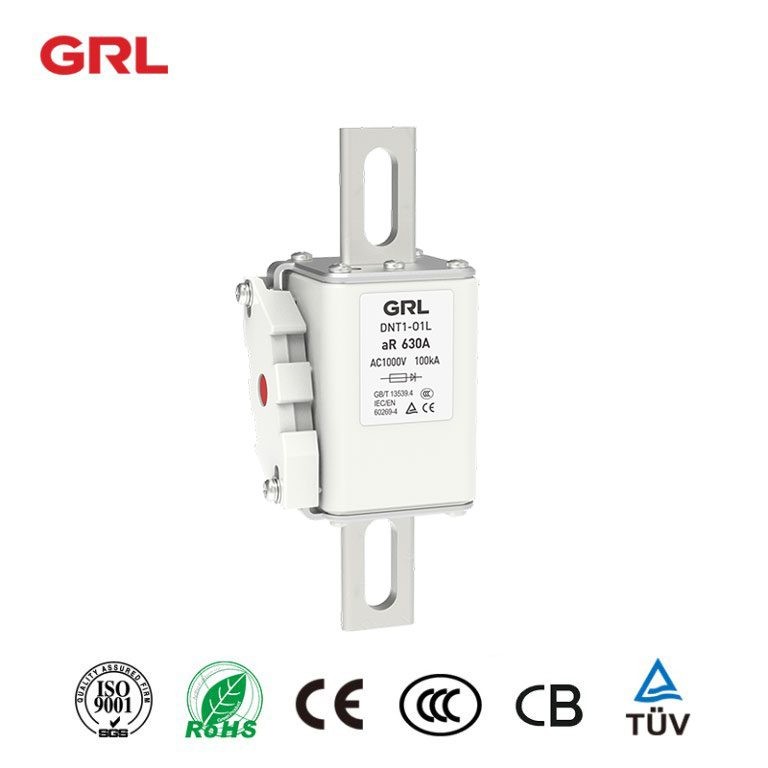 Liens de fusible de protection AC de la série DNT – O1L pour la protection de l’équipement semi-conducteur 160A ~ 1500A