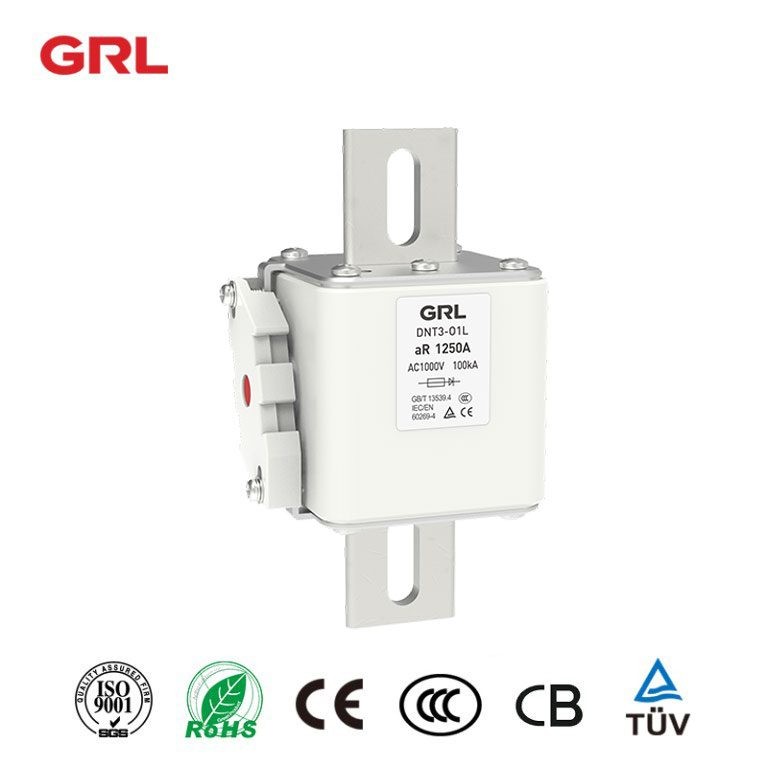 Liens de fusible de protection AC de la série DNT – O1L pour la protection de l’équipement semi-conducteur 160A ~ 1500A