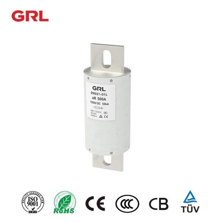 aR Semiconductor DNS – série M1L DC800V 35A ~ 800A 50KA liens de fusibles pour la protection des équipements semi-conducteurs