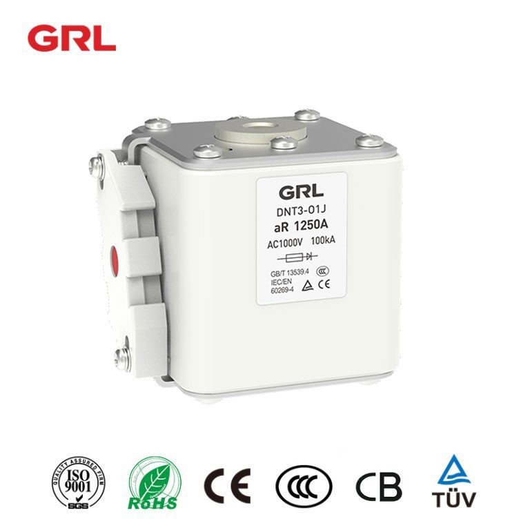 aR Protection de semi-conducteurs DNT6 - O1J 1250A ~ 3900A AC Lien de fusible haute vitesse