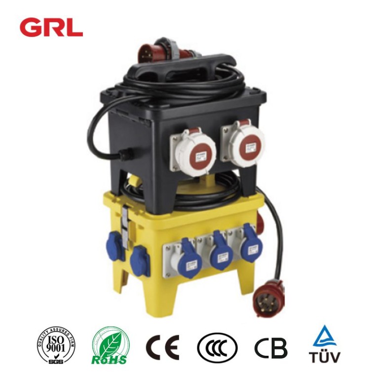 12 boîte de prise imperméable mobile boîte de distribution IP44 / IP67