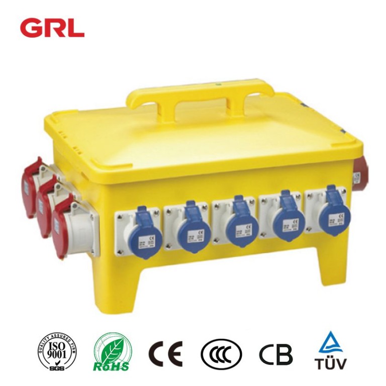 36 Mobile, 24 Boîte de prise imperméable mobile Boîte de distribution IP44 / IP67