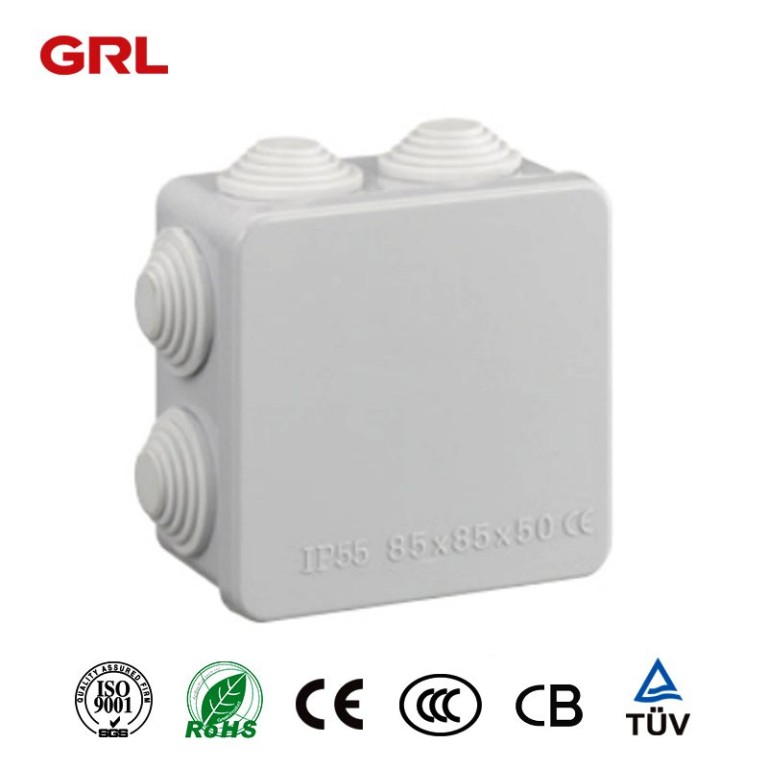 Boîte de jonction étanche à l’eau série (avec bouchon en caoutchouc) boîte étanche à l’eau IP55 / IP65