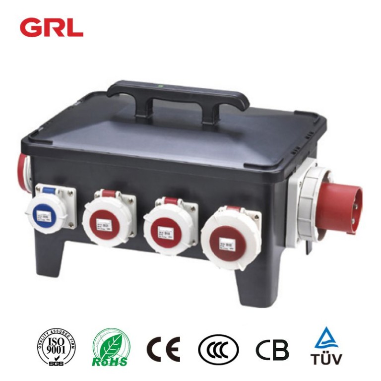 36 Mobile, 24 Boîte de prise imperméable mobile Boîte de distribution IP44 / IP67