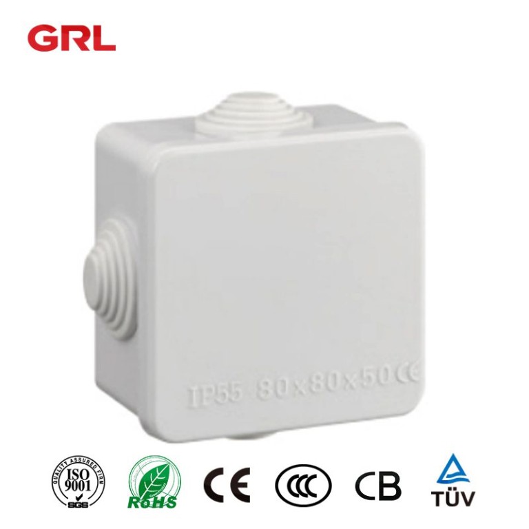 Boîte de jonction étanche à l'eau série (avec bouchon en caoutchouc) boîte étanche à l'eau IP55 / IP65