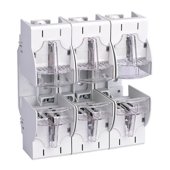 Porteur de fusible 3 phase