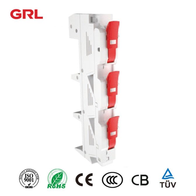 Disconnecteur de commutateur de fusible mini verticale 60mm système de busbar