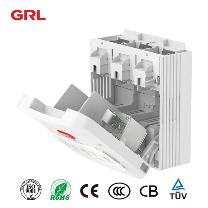 Commutateur de déconnexion fusionné 630A 3 phases