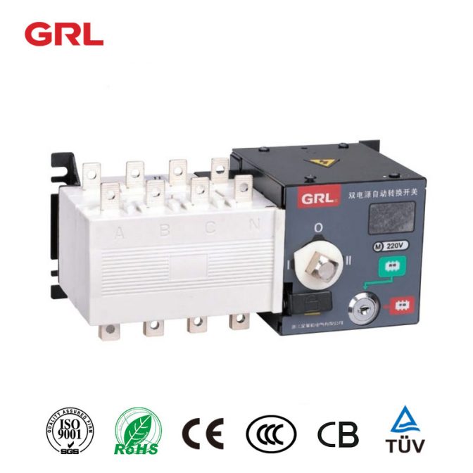 Interrupteur de transfert automatique DNQ8 Dual Power (niveau PC isolé)