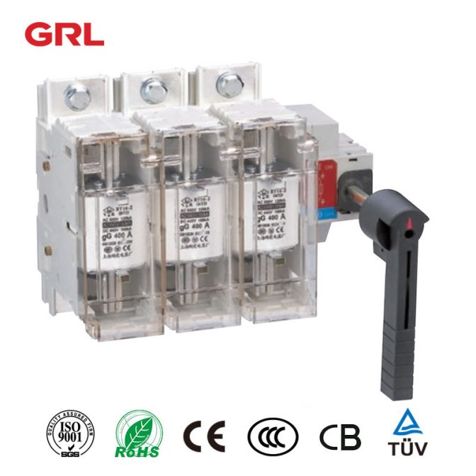 Déconnecteur de fusible Groupe HGLR Série, Déconnecteur de fusible 63 – 630A