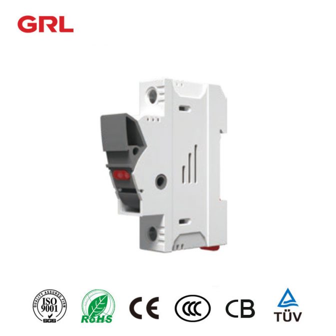Porteur de fusible GRL 32 ampères RT18X-32 avec fusible indicateur LED taille 10 * 38