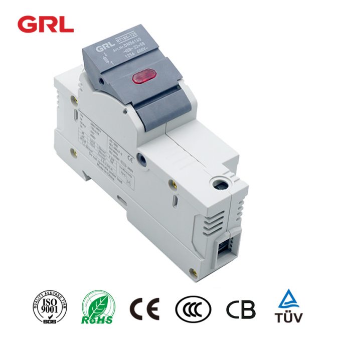 GRL Fuse Holder Fuse Holder RT18 – 125 taille de fusible 22 * 58