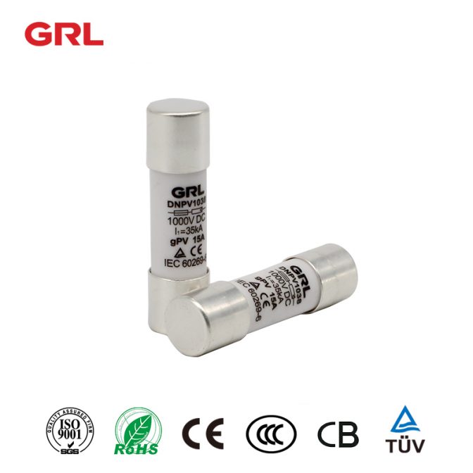 Liens de fusible PV 1000VDC fusible PV 10 * 38 2A – 30A