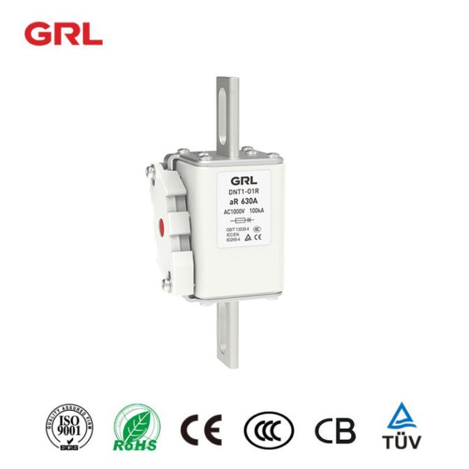 Protection de circuit DNT-O1R série 160A ~ 1500A 1000V fusible de protection de l’équipement semi-conducteur