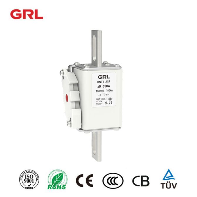 fusibles haute vitesse DNT-J1R série 100A ~ 1600A 690V fusibles semi-conducteurs