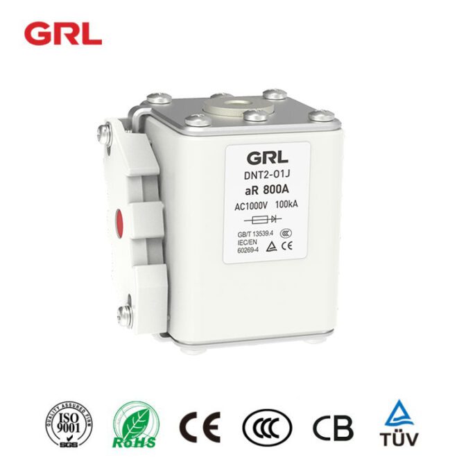 aR Fuses DNT-O1J Series AC1000V 100kA Fusibles de protection de l’équipement de semi-conducteurs
