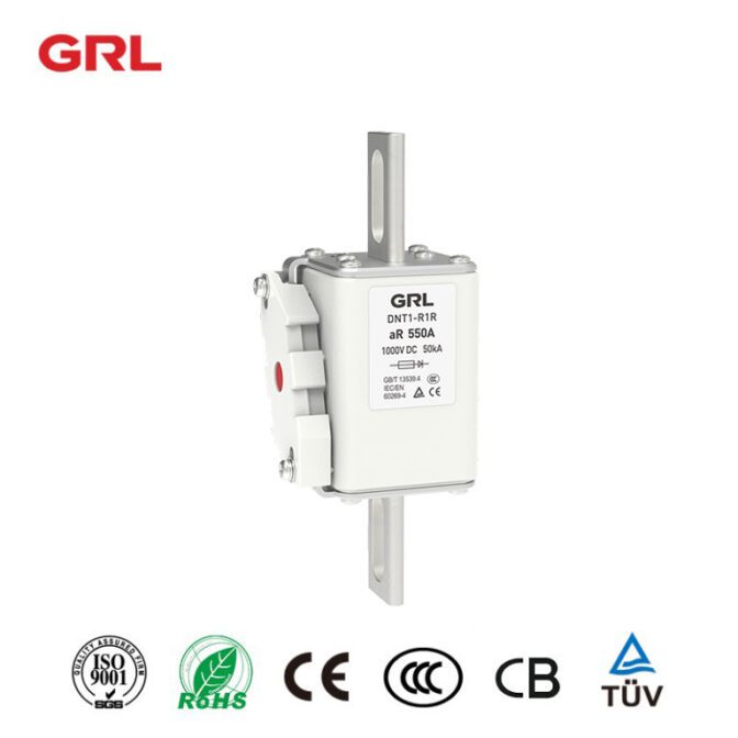 Fournisseurs de fusibles électroniques DNT-R1R Série 1300V 160A ~ 1250A Fusibles haute performance pour semi-conducteurs