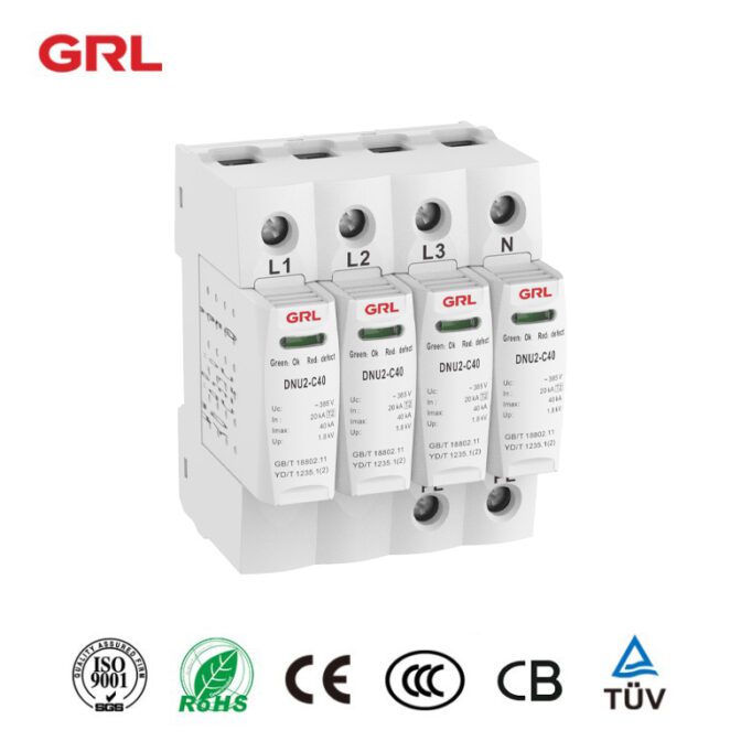 Dispositifs de protection contre les surtensions AC 275 ~ 1250V GRL personnalisés