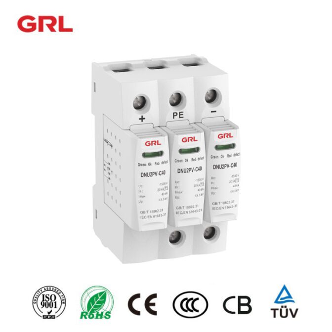Dispositif de protection contre les surtensions SPD DC 350V ~ 750V Factory GRL